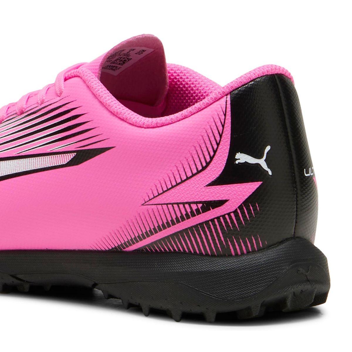 PUMA - Ultra Play Zapatilla Deportiva Fútbol Unisex Niño Rosado (35.5 a 38) Puma