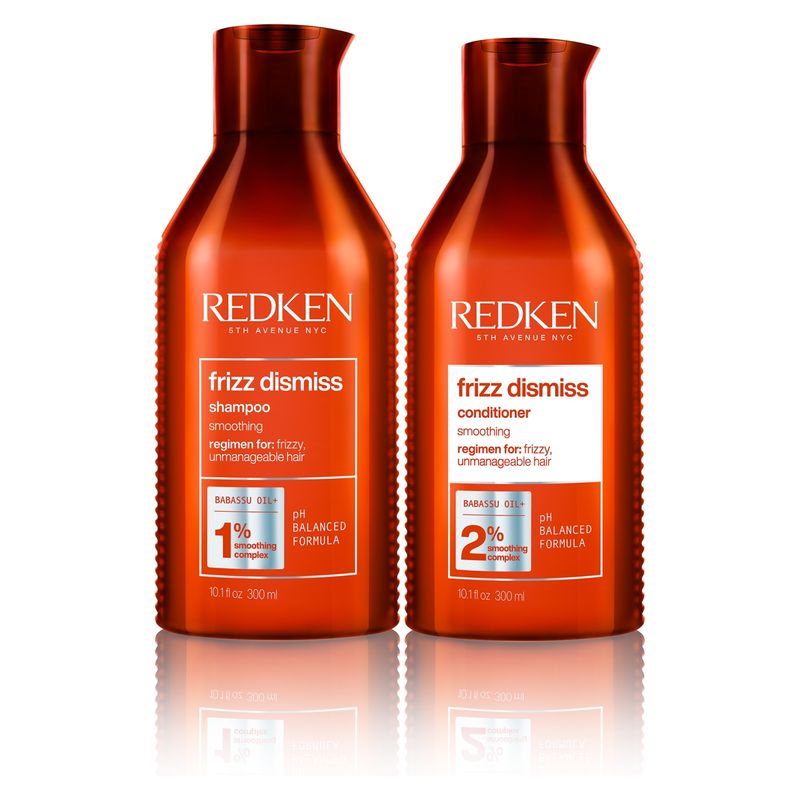REDKEN - Set Frizz Dismiss Anti Frizz Shampoo 300ml + Acondicionador 300ml Redken