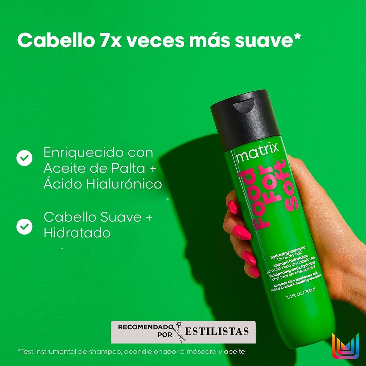 MATRIX - Shampoo Hidratante Cabello Seco Food For Soft 300 Ml Matrix