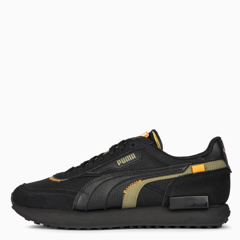 PUMA - Future Rider Displaced Zapatilla Urbana Hombre Negro Puma