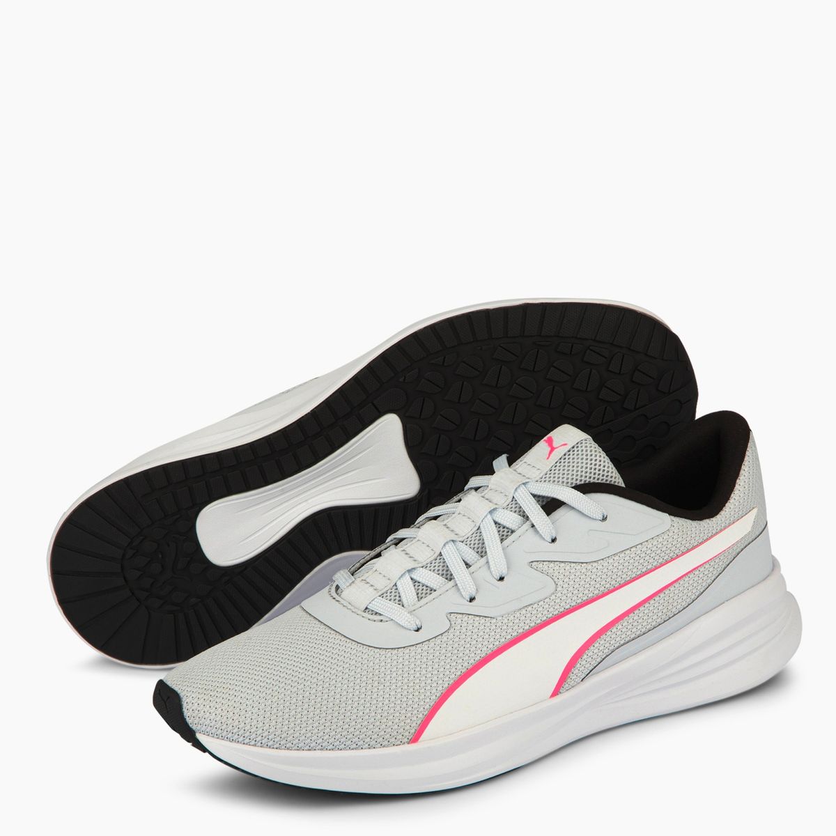 PUMA - Night Runner V3 Zapatilla Running Mujer Gris Puma