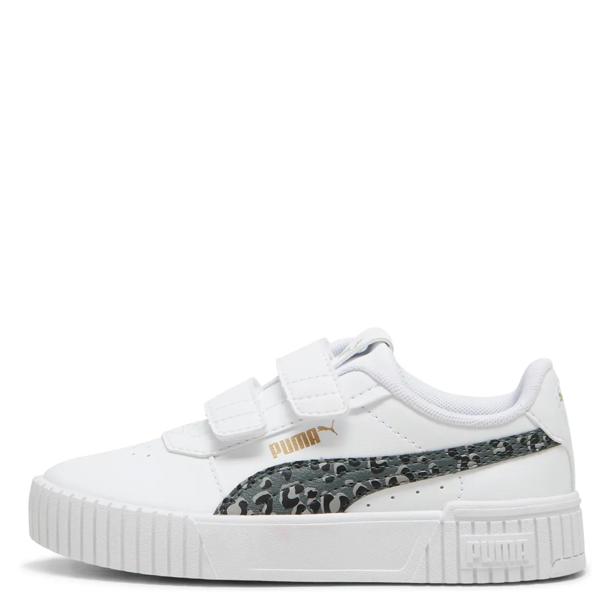 PUMA - Carina 2.0 Animal Zapatilla Urbana Niña Cuero Blanco (28 a 35) Puma