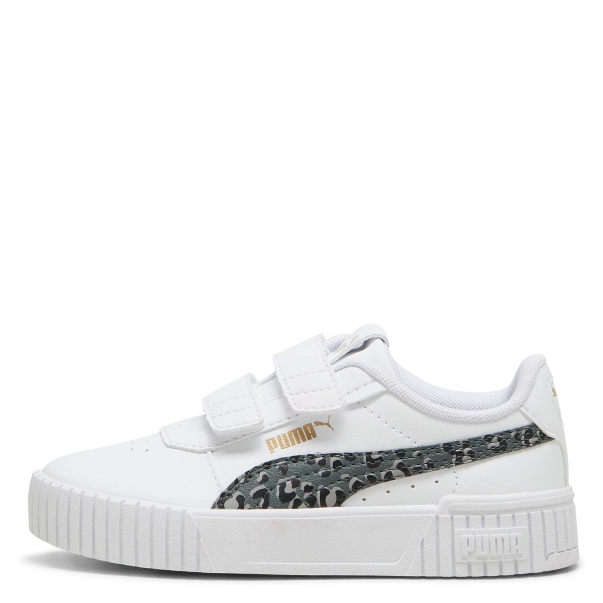 PUMA - Carina 2.0 Animal Zapatilla Urbana Niña Cuero Blanco (28 a 35) Puma