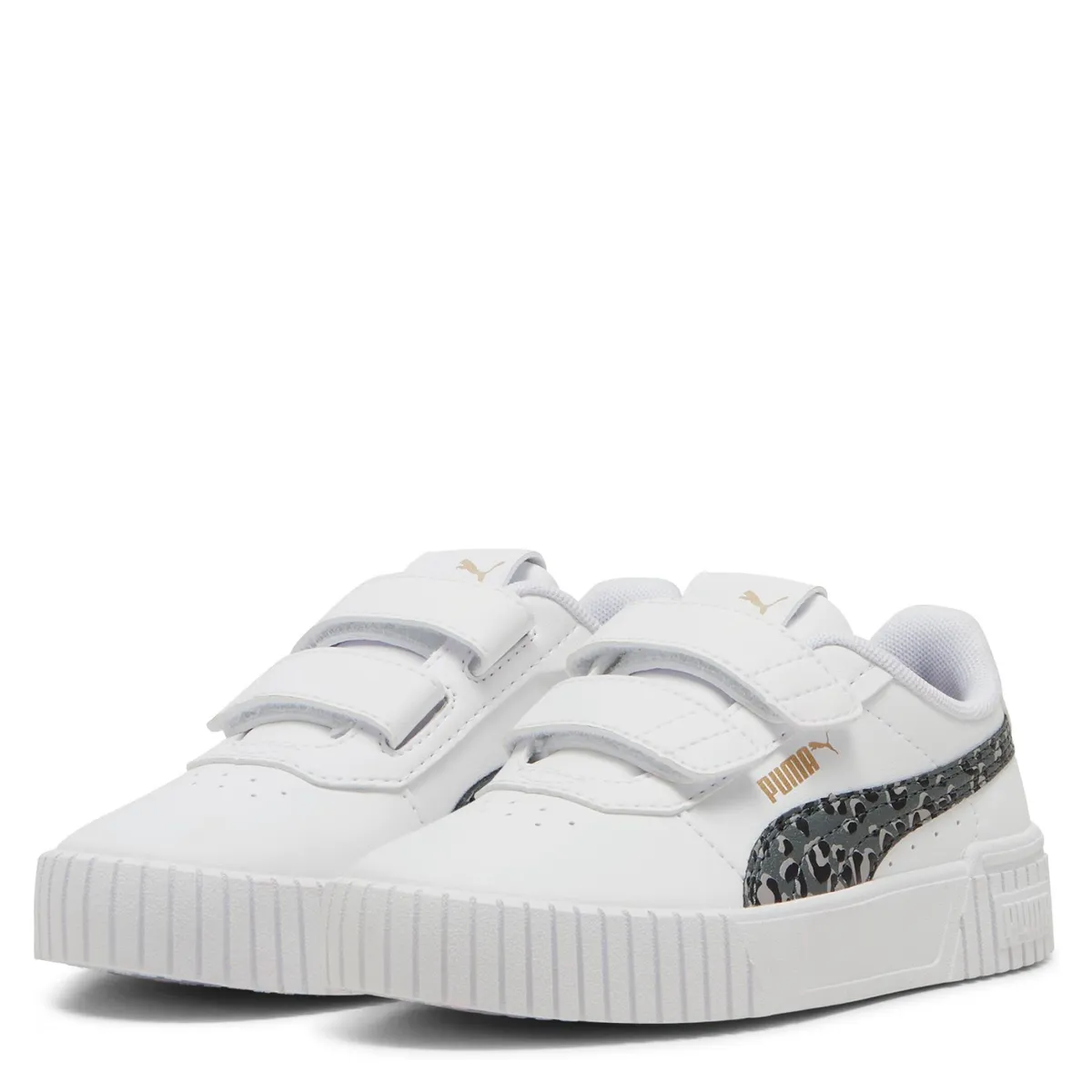 PUMA - Carina 2.0 Animal Zapatilla Urbana Niña Cuero Blanco (28 a 35) Puma