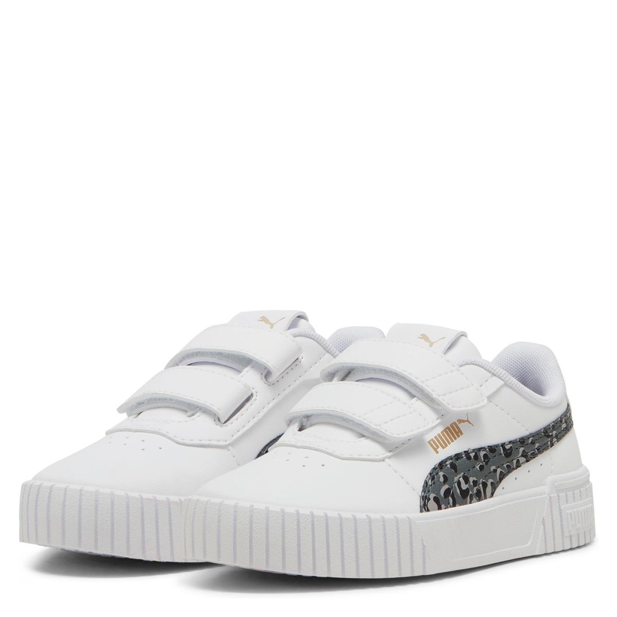 PUMA - Carina 2.0 Animal Zapatilla Urbana Niña Cuero Blanco (28 a 35) Puma