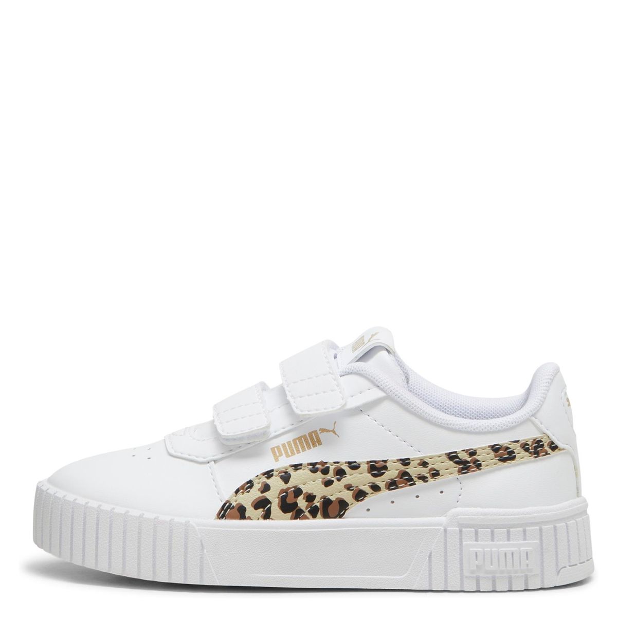 PUMA - Carina 2.0 Animal Zapatilla Urbana Niña Cuero Blanco (28 a 35) Puma