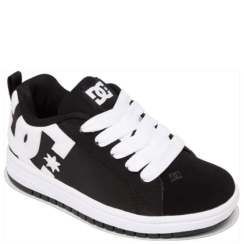 DC SHOES - Court Graffik Zapatilla Urbana Unisex Niños Negro (34 a 39) Dc Shoes