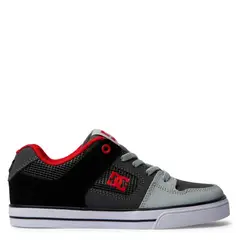 DC SHOES - Pure Elastic Rh0 Zapatilla Urbana Unisex Niño Gris (34 a 39)