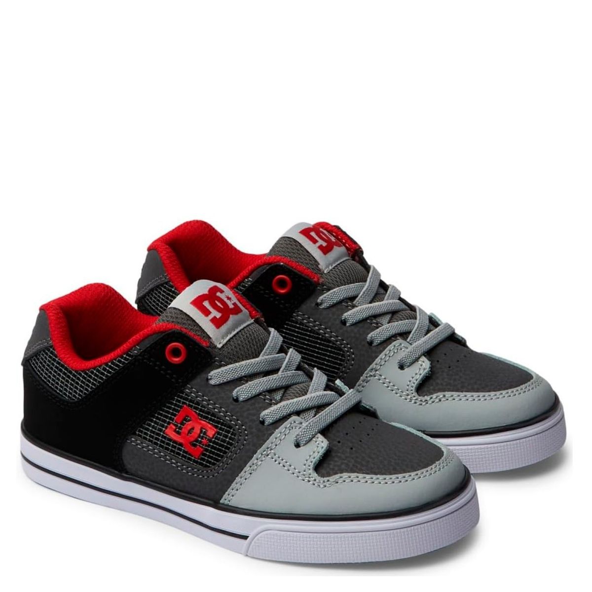 DC SHOES - Pure Elastic Rh0 Zapatilla Urbana Unisex Niño Gris (34 a 39) Dc Shoes