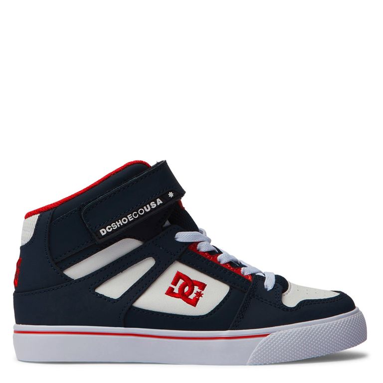 DC Shoes Pure Elastic – Sneaker Boy In Pelle Scamosciata – Nero/Bianco, 39 EU - 4