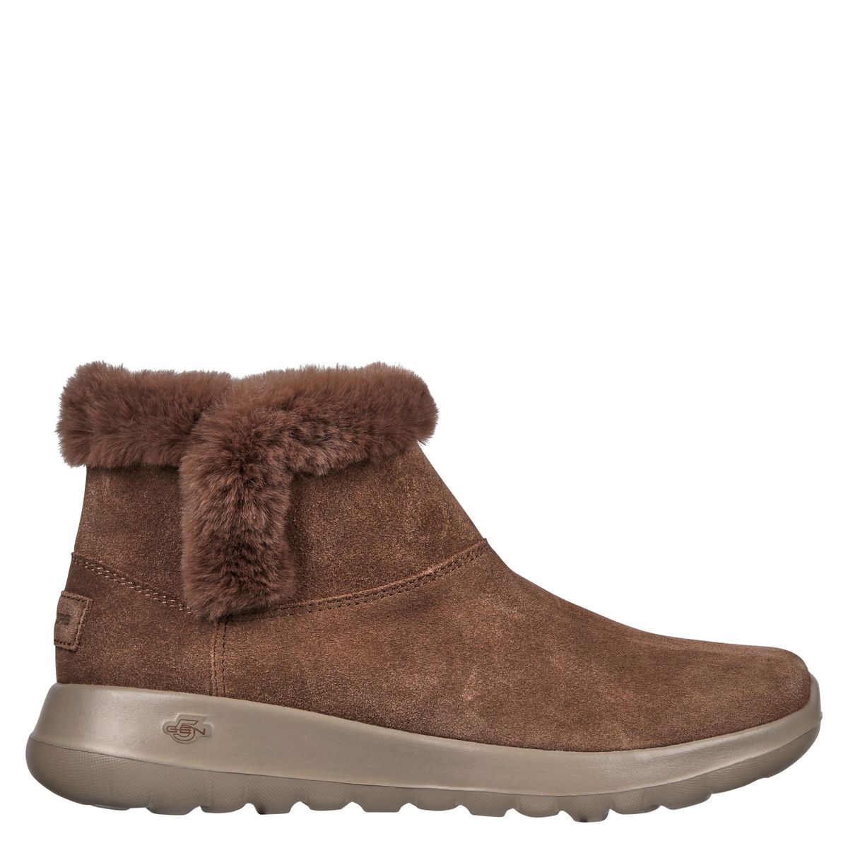 SKECHERS - Botín Mujer Cuero Café Skechers