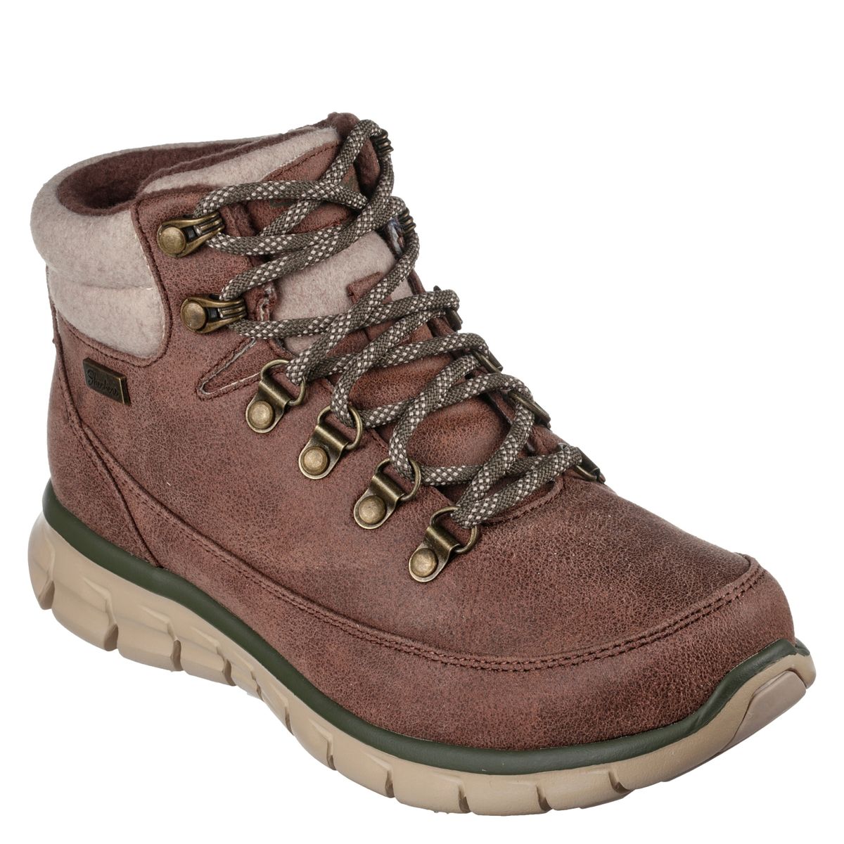 SKECHERS - Botín Mujer Café Skechers