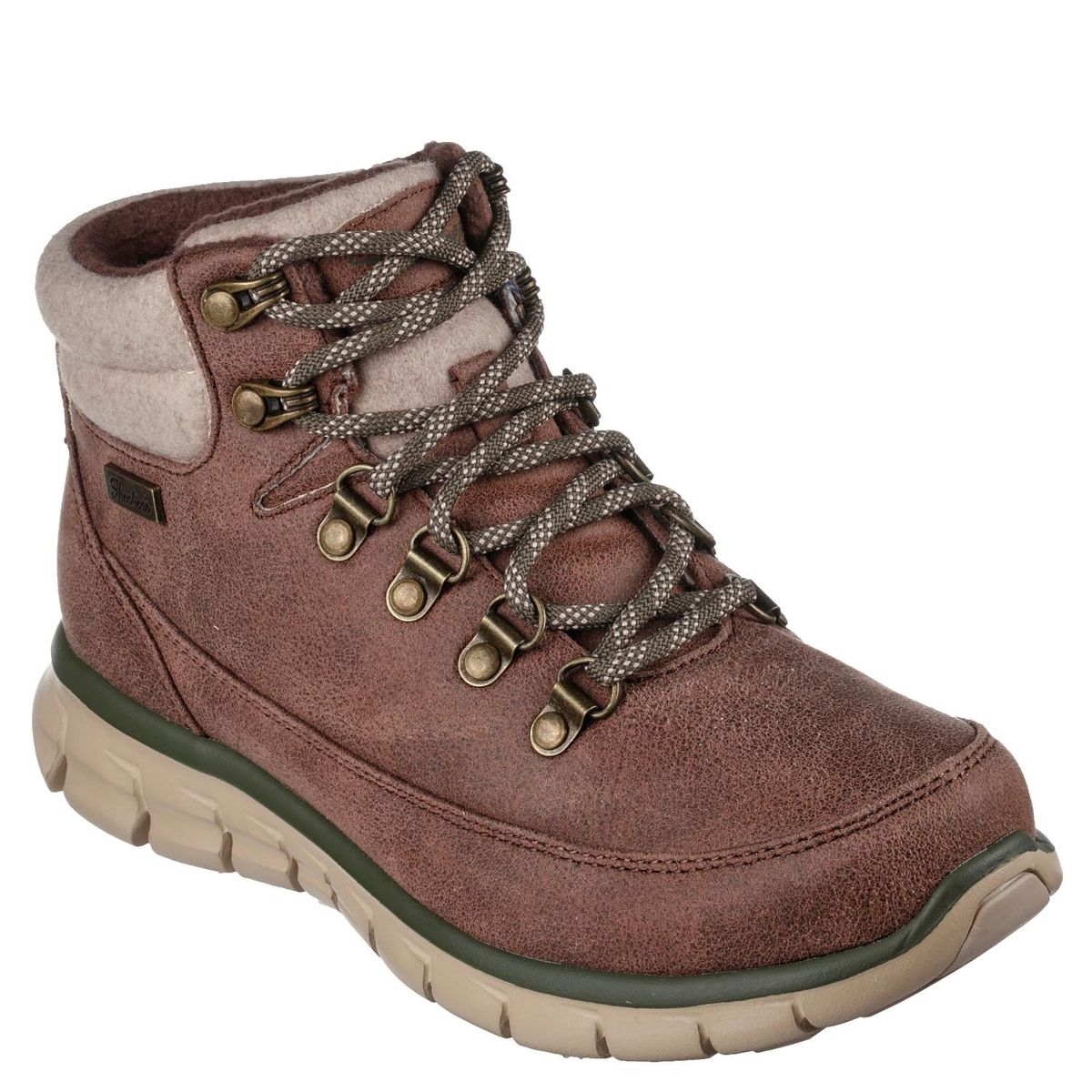 SKECHERS - Botín Mujer Café Skechers