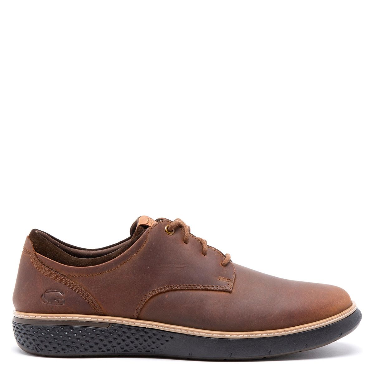 GUANTE - Zapato Casual Hombre Cuero Café Guante