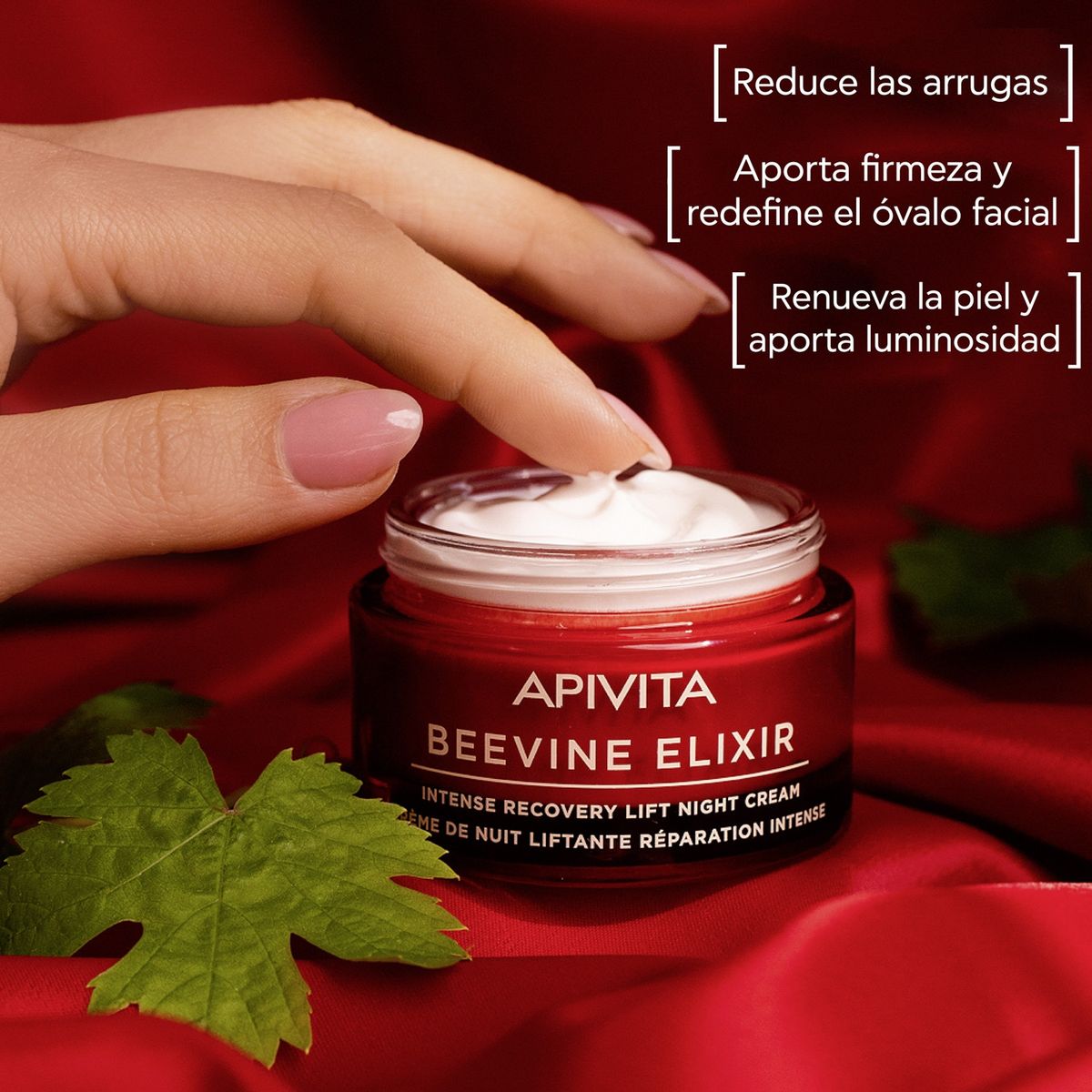 APIVITA - Crema de Noche Lift Recuperación Intensa Beevine Elixir Apivita