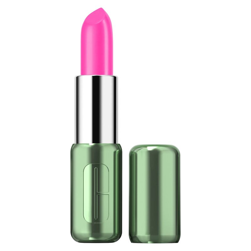 CLINIQUE - Labial  Pop Longwear Lipstick Satin Delicious Pink Clinique