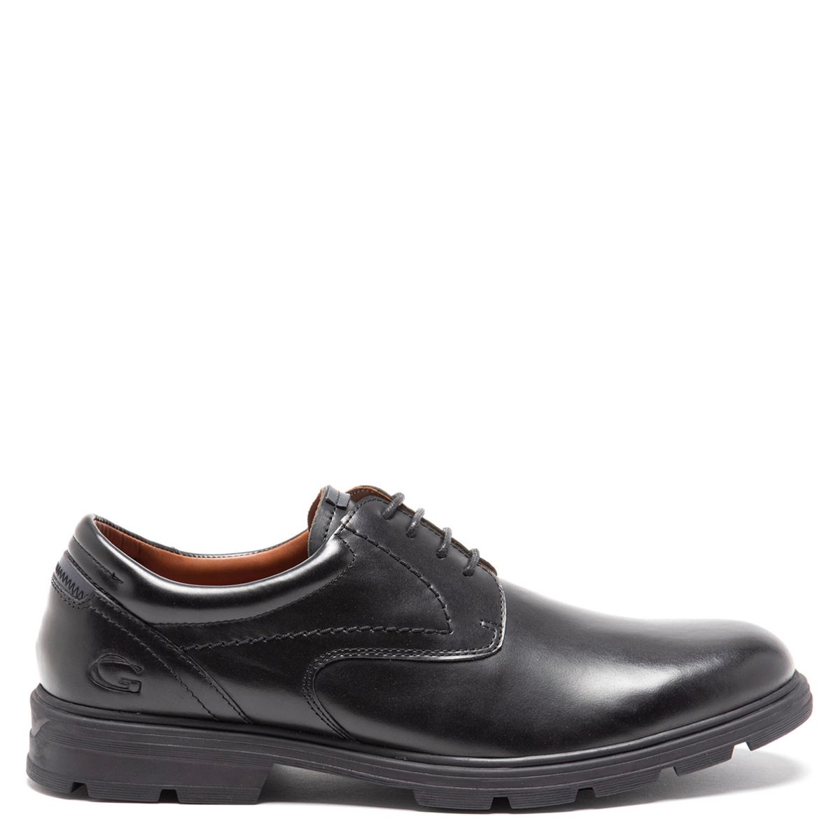 GUANTE - Zapato Formal Hombre Cuero Negro Guante