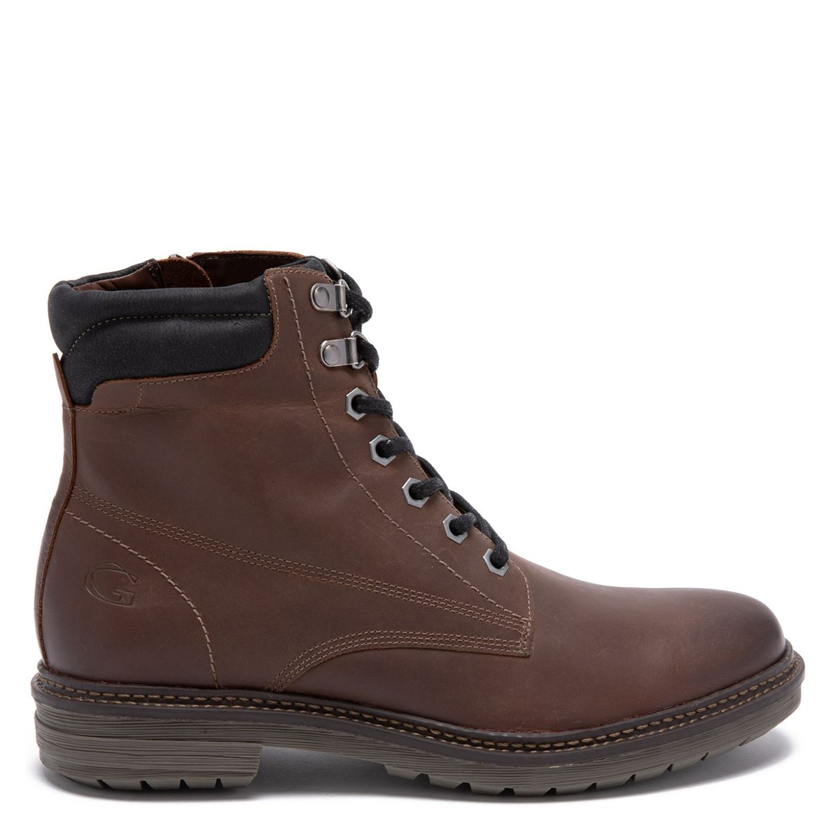 GUANTE - Botín Hombre Cuero Café Guante