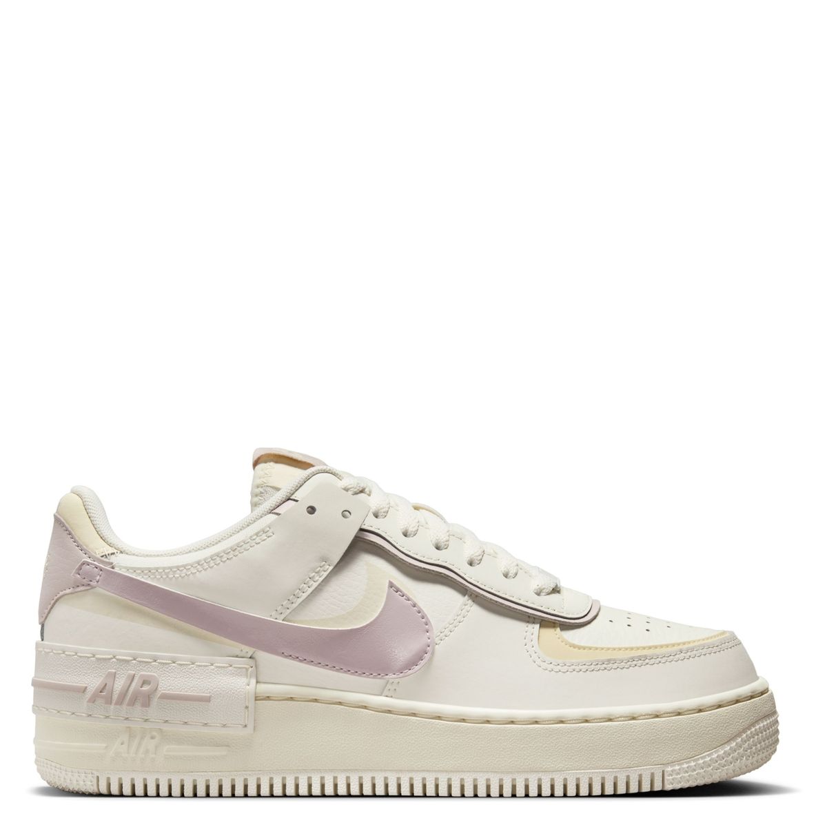 NIKE - Air Force 1 Shadow Zapatilla Urbana Mujer Cuero Blanco Nike