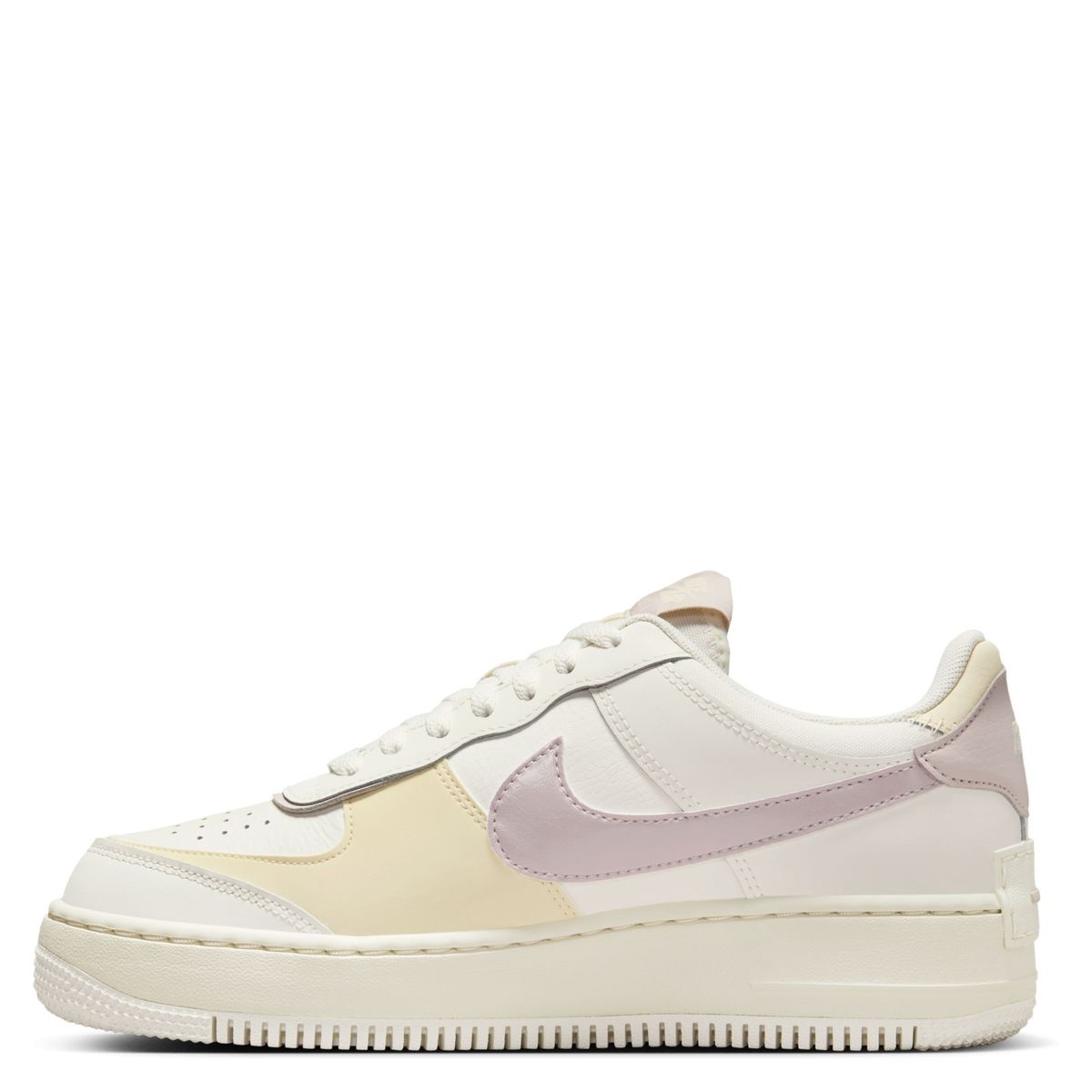 NIKE - Air Force 1 Shadow Zapatilla Urbana Mujer Cuero Blanco Nike