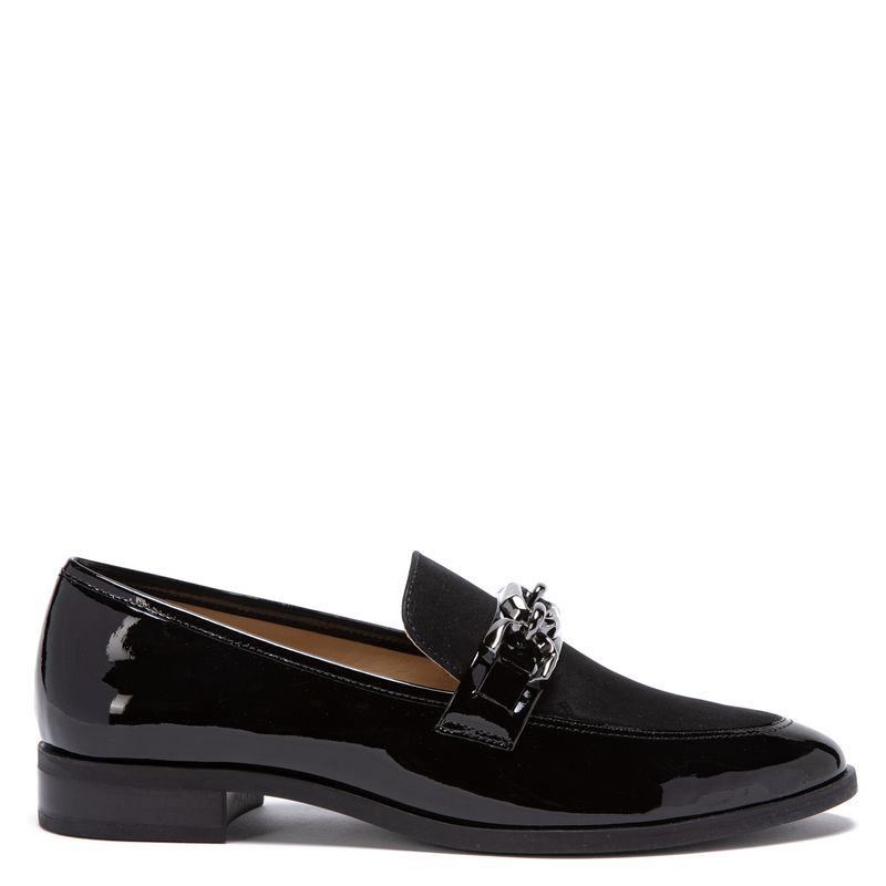 GACEL - Mocasín Mujer Cuero Negro Gacel