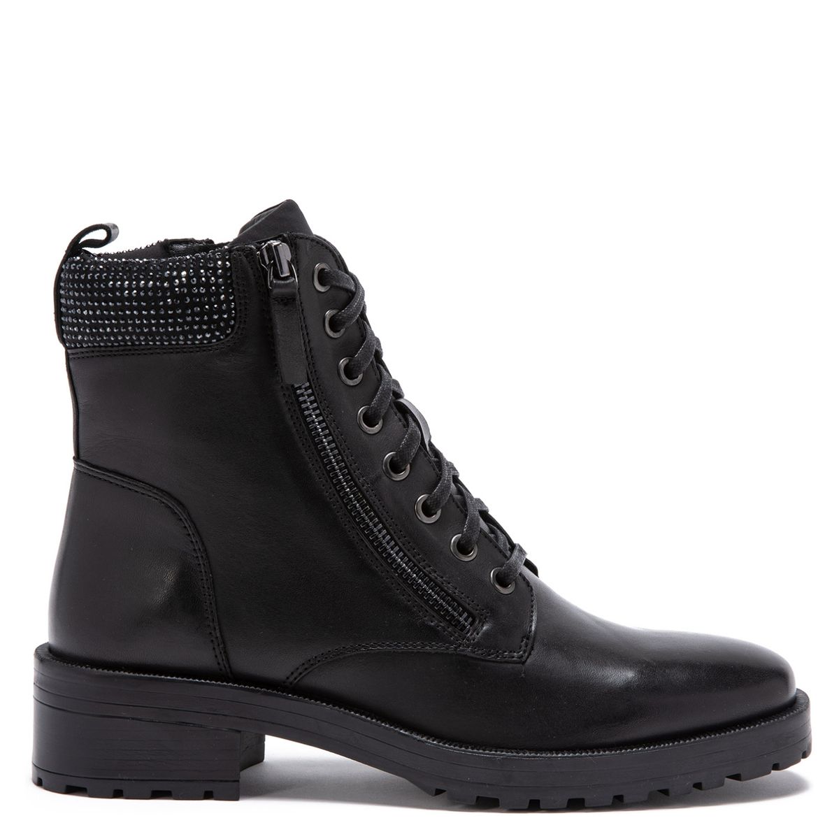 GACEL - Botín Mujer Cuero Negro Gacel