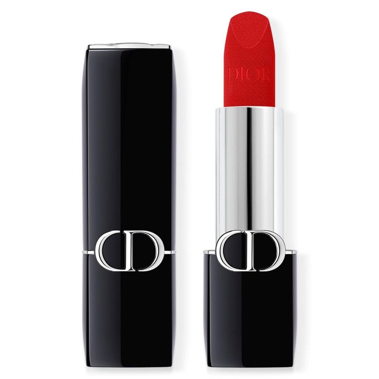 Labial Rouge Dior - Barra de labios larga duración, tratamiento hidratante - acabado aterciopelado