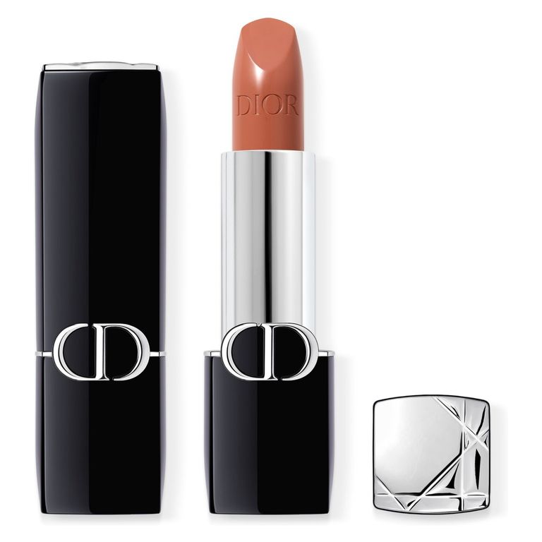 Labial Rouge Dior - Barra de labios larga duración, tratamiento hidratante - acabado satinado