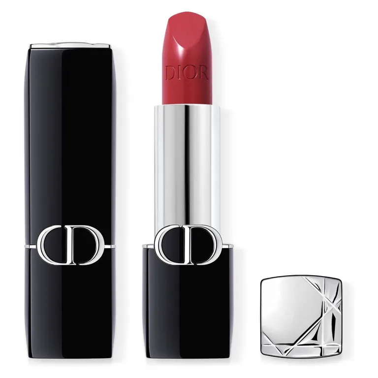 Labial Rouge Dior - Barra de labios larga duración, tratamiento hidratante - acabado satinado