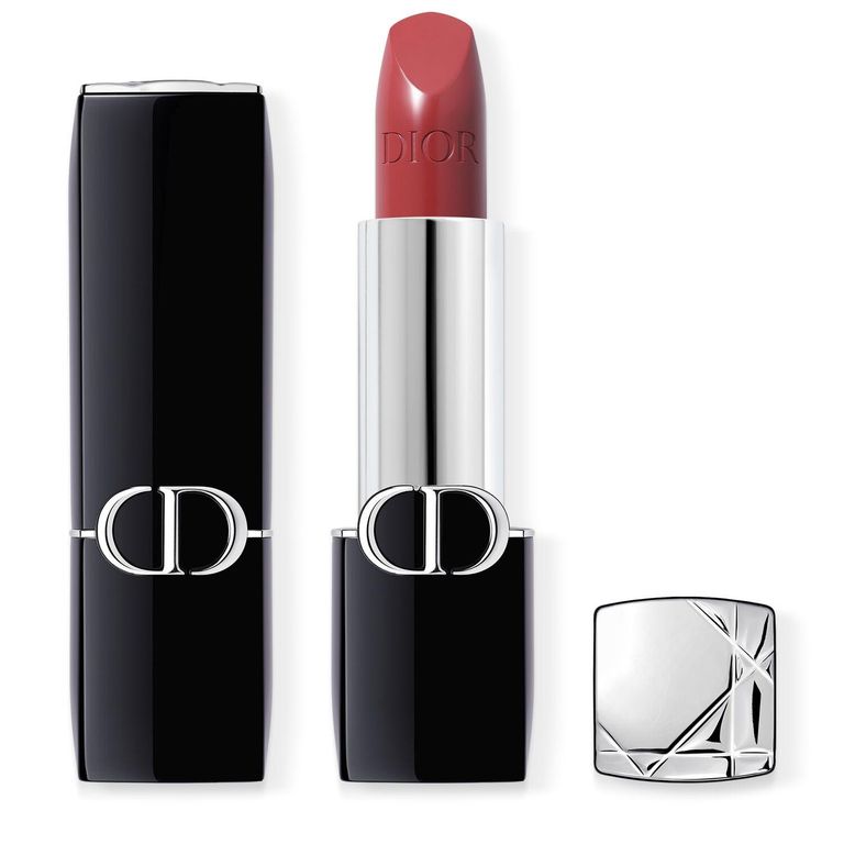 Labial Rouge Dior - Barra de labios larga duración, tratamiento hidratante - acabado satinado