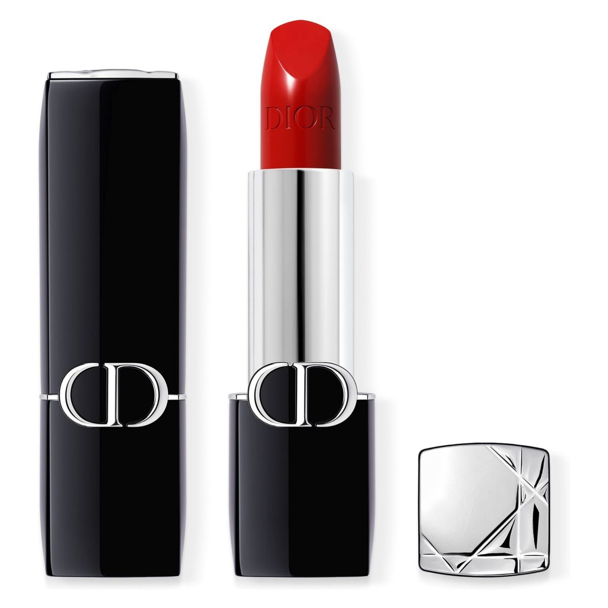 DIOR - Rouge Dior - Barra de labios de larga duración - Acabado satinado