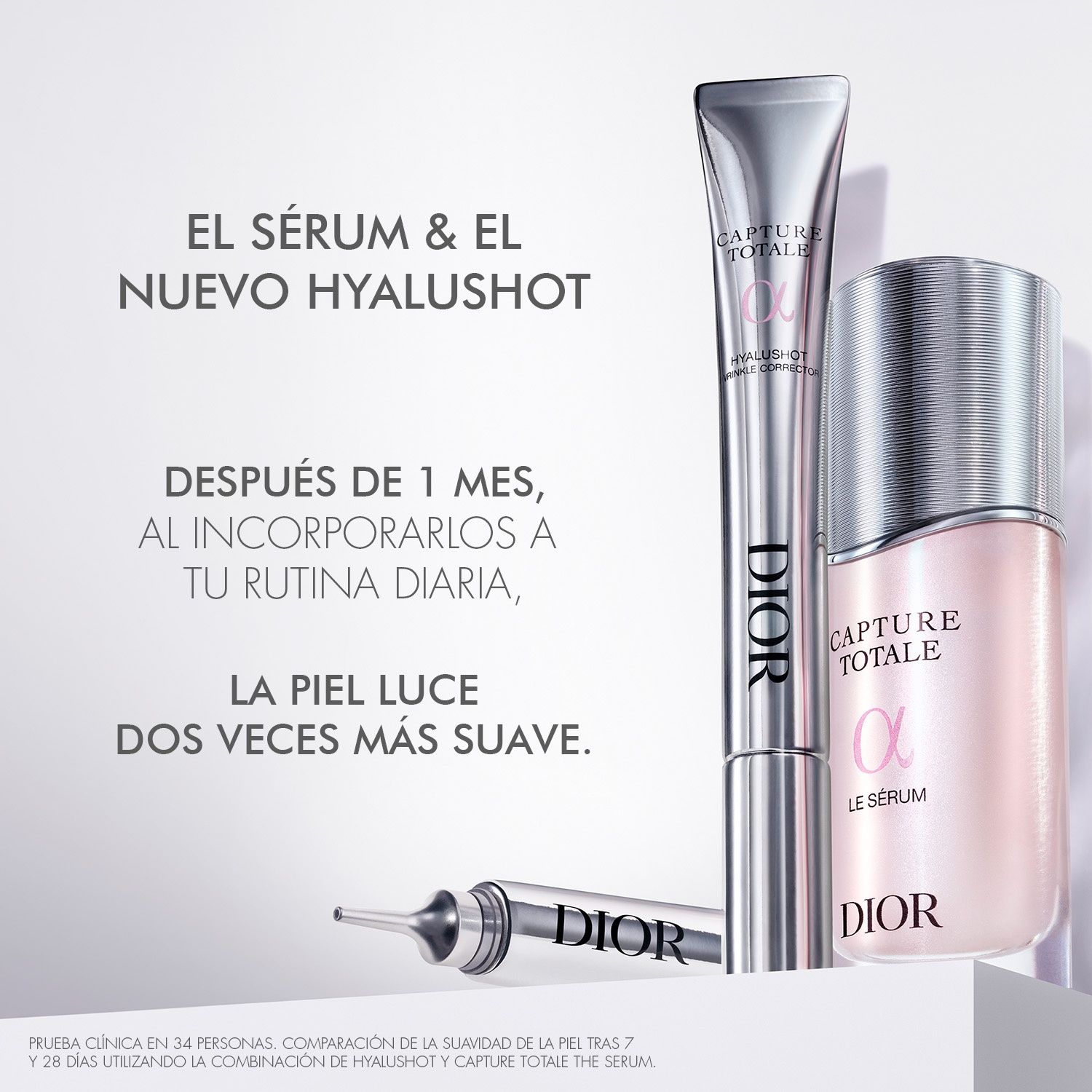 美容液 DIOR CAPTURE TOTALE HYALURON SHOT 15ml DIOR Corrector De Arrugas Hyalushot 15Ml Dior | Falabella Chile