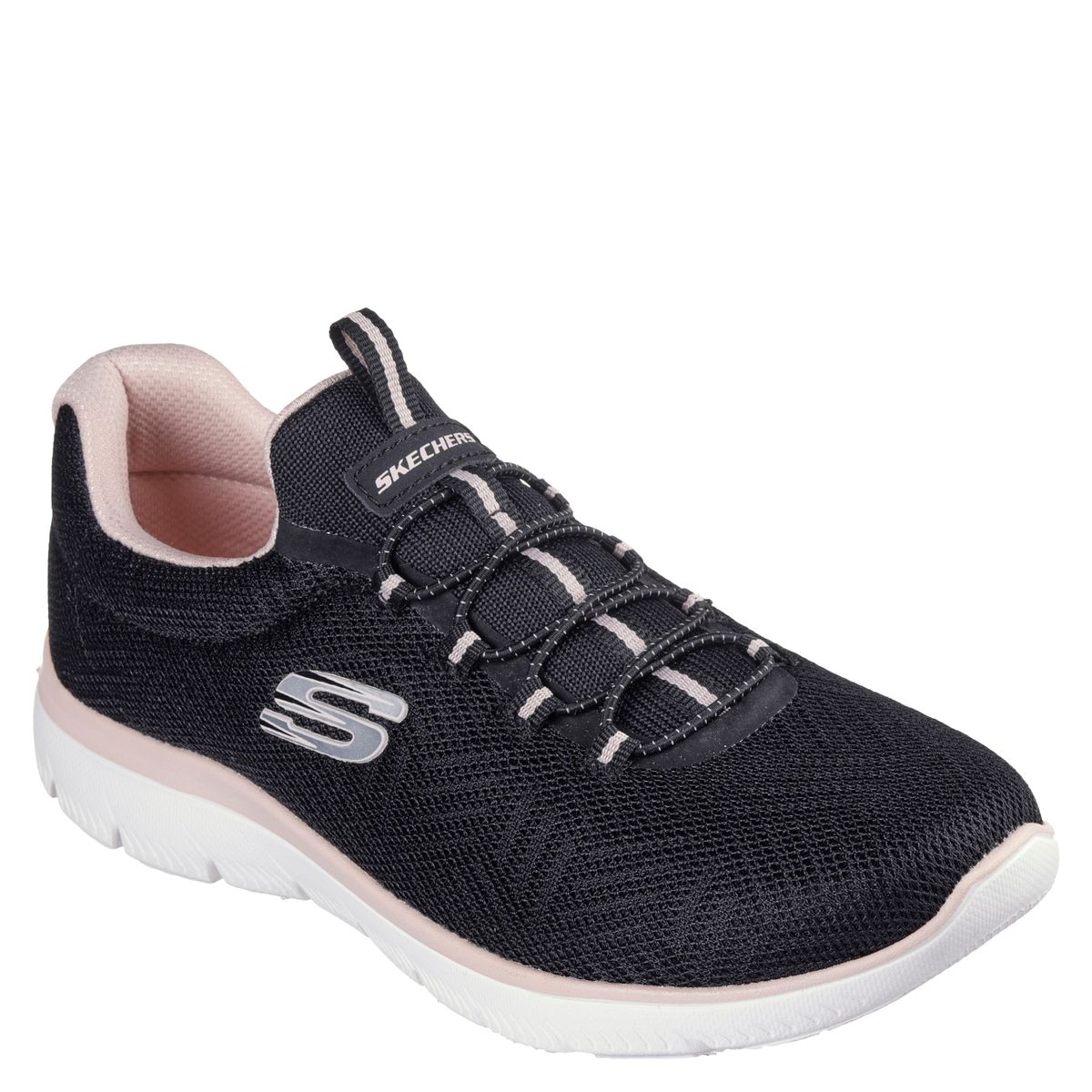 SKECHERS - Summits Zapatilla Running Mujer Negro Skechers