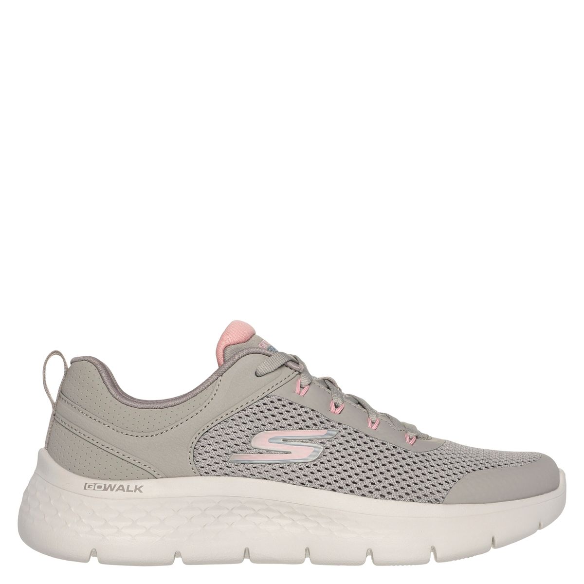 SKECHERS - Go Walk Flex Zapatilla Running Mujer Beige Skechers