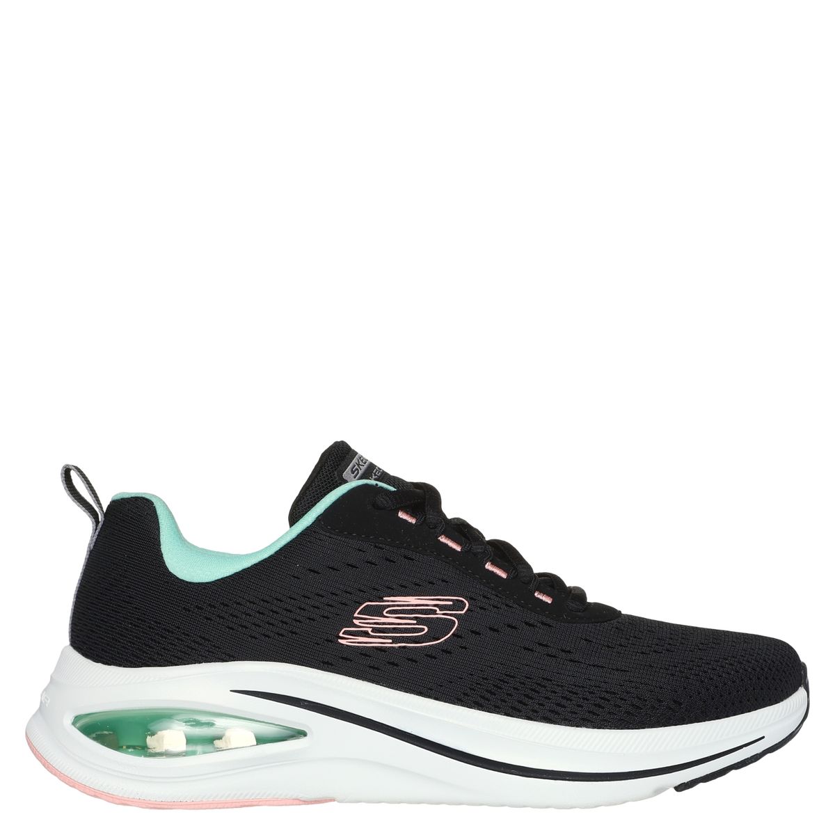 SKECHERS - Skech-Air Meta Zapatilla Running Mujer Negro Skechers
