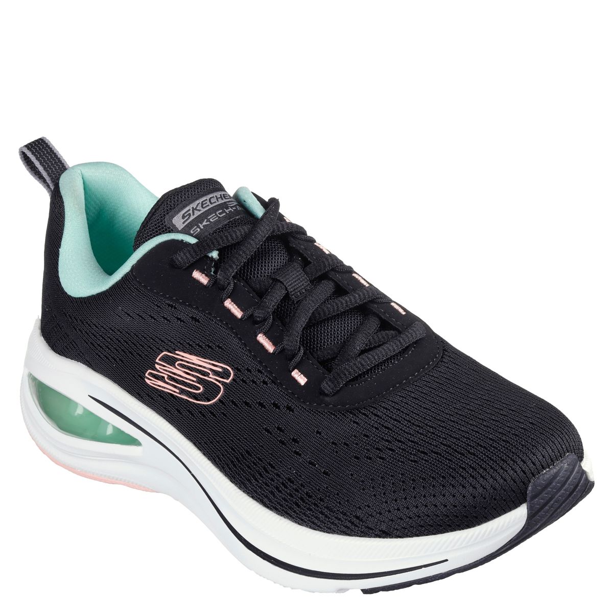 SKECHERS - Skech-Air Meta Zapatilla Running Mujer Negro Skechers