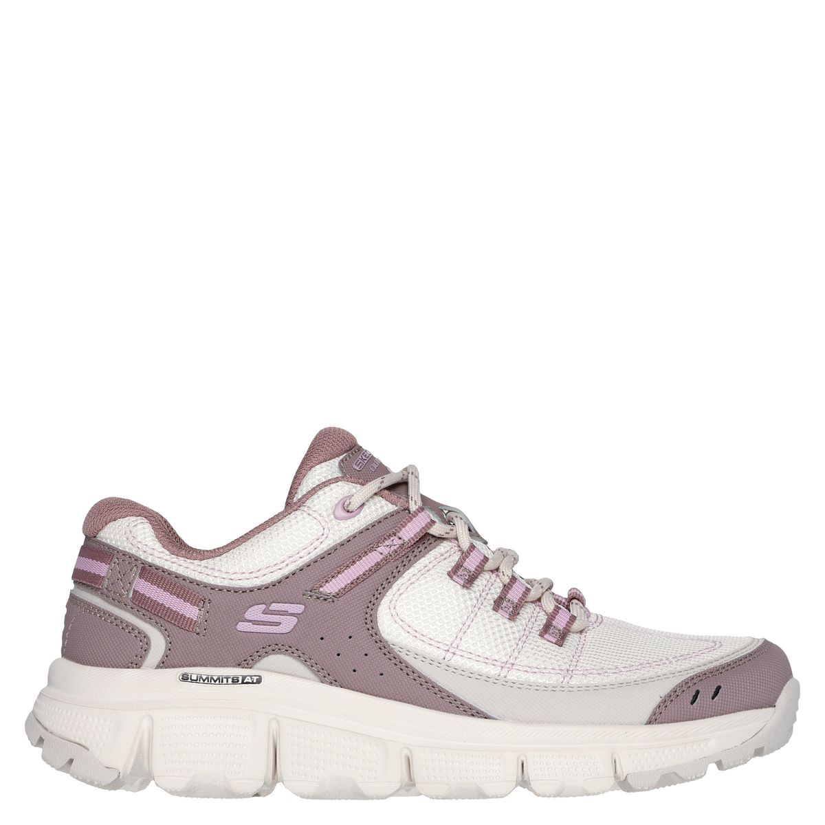 SKECHERS - Summits At Zapatilla Running Mujer Beige Skechers