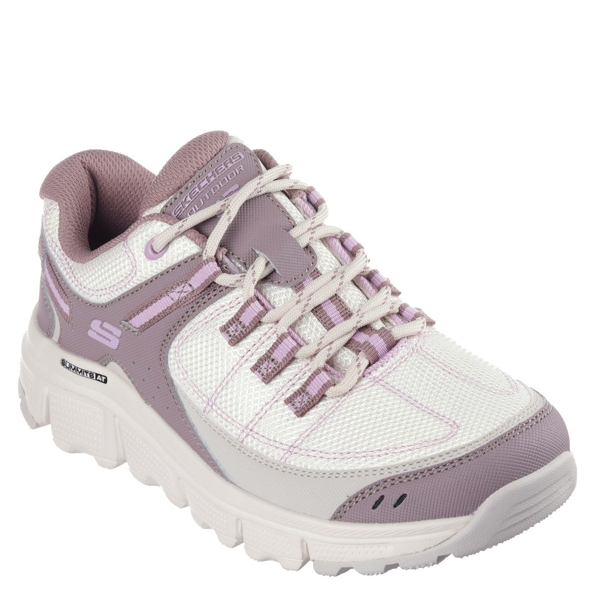 SKECHERS - Summits At Zapatilla Running Mujer Beige Skechers