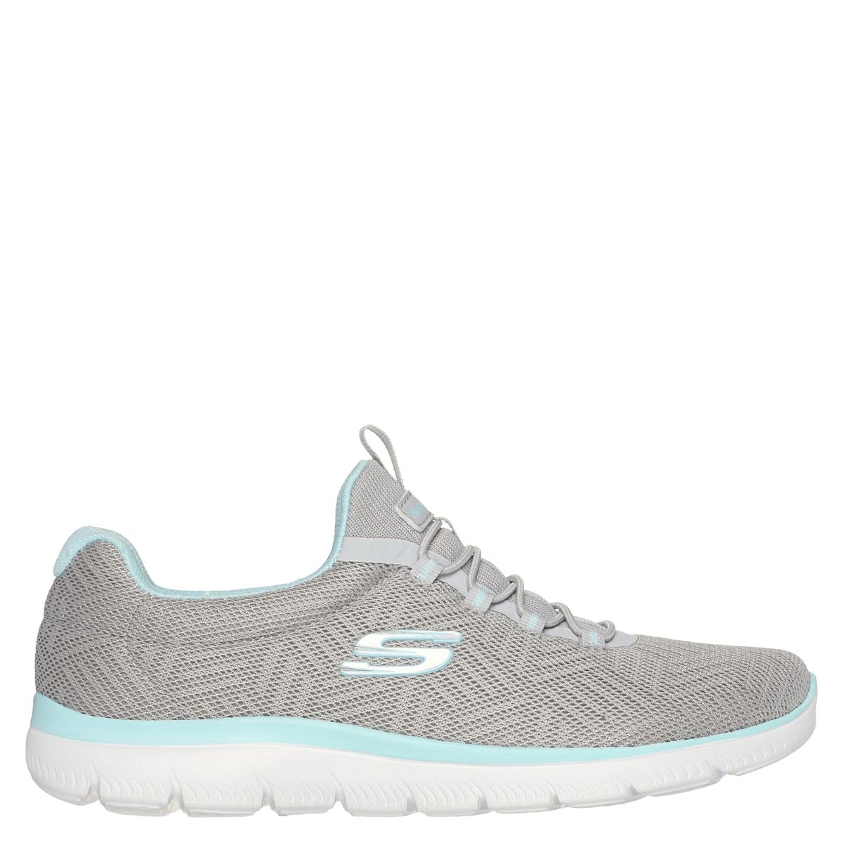 SKECHERS - Summits Zapatilla Running Mujer Gris Skechers