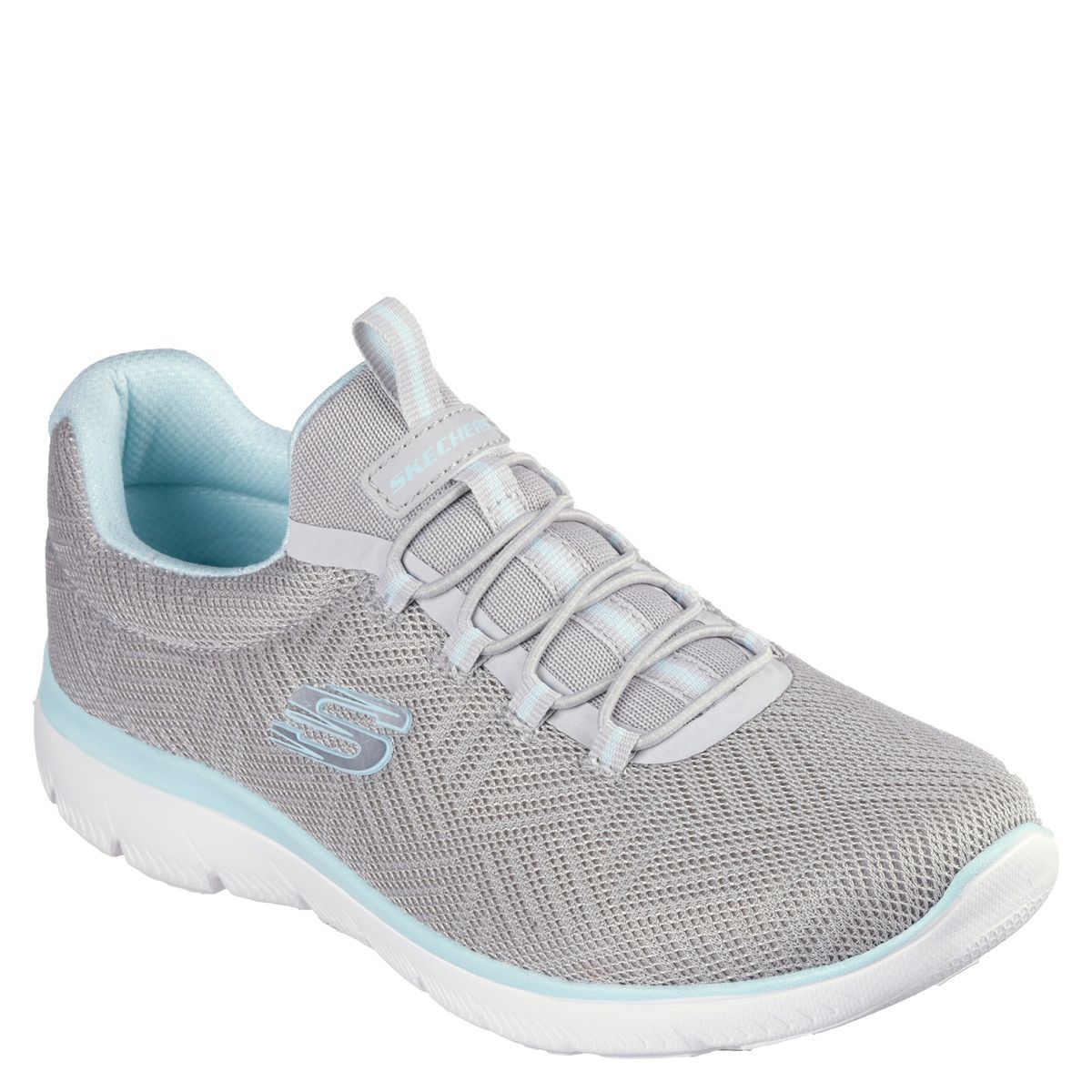 SKECHERS - Summits Zapatilla Running Mujer Gris Skechers