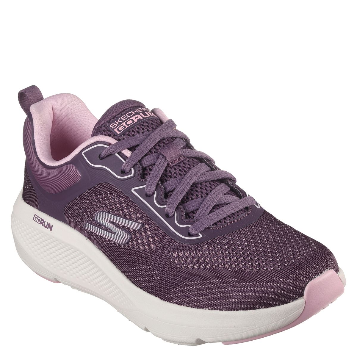 SKECHERS - Go Run Elevate Zapatilla Running Mujer Morado Skechers