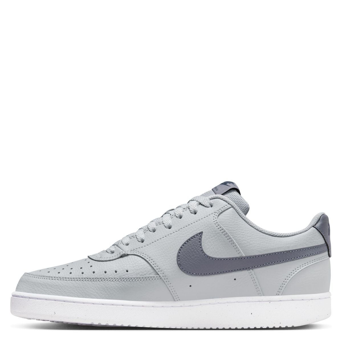 NIKE - Court Vision Lo Zapatilla Urbana Hombre Cuero Gris Nike