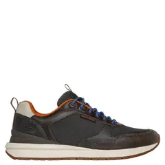 SKECHERS - Zapatilla Urbana Hombre Cuero Verde