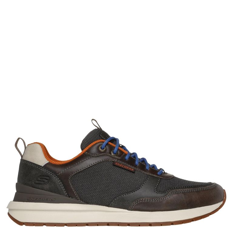 Zapatilla Urbana Hombre Cuero Verde
