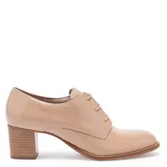 GACEL - Mocasín Mujer Cuero Beige