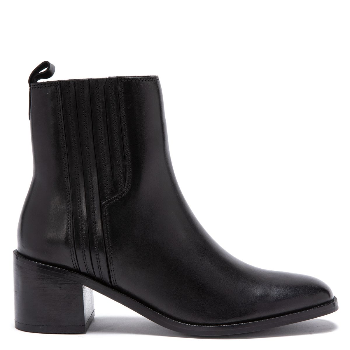 GACEL - Botín Mujer Cuero Negro Gacel