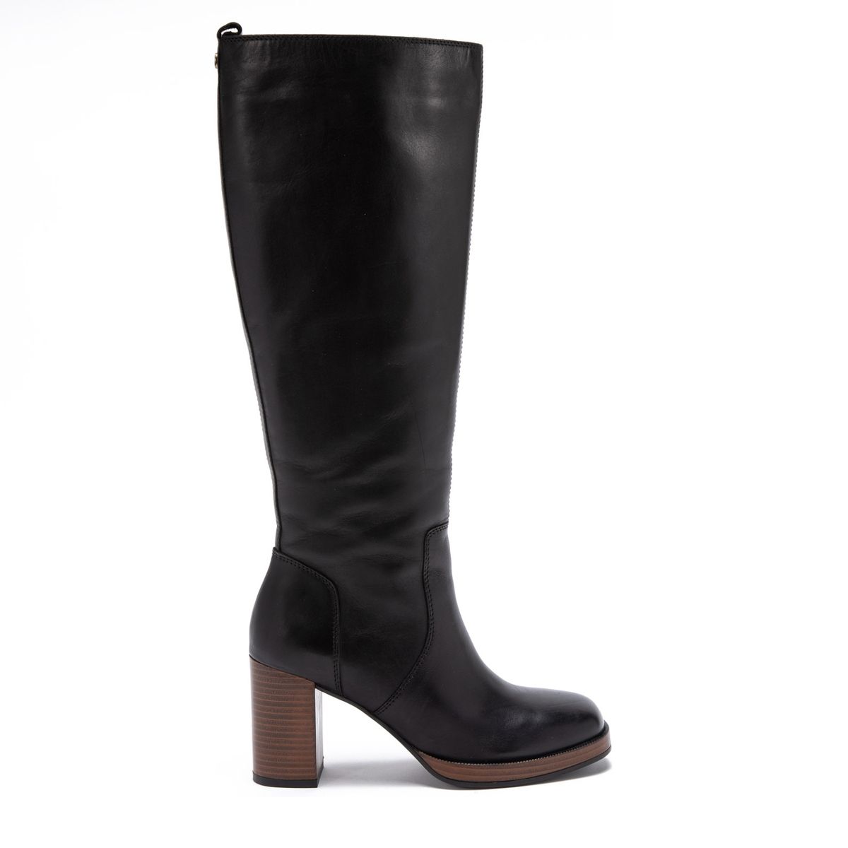 GACEL - Bota Mujer Cuero Negro Gacel