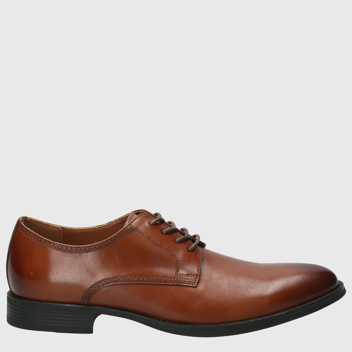 HUSH PUPPIES - Zapato Casual Hombre Cuero Café Hush Puppies