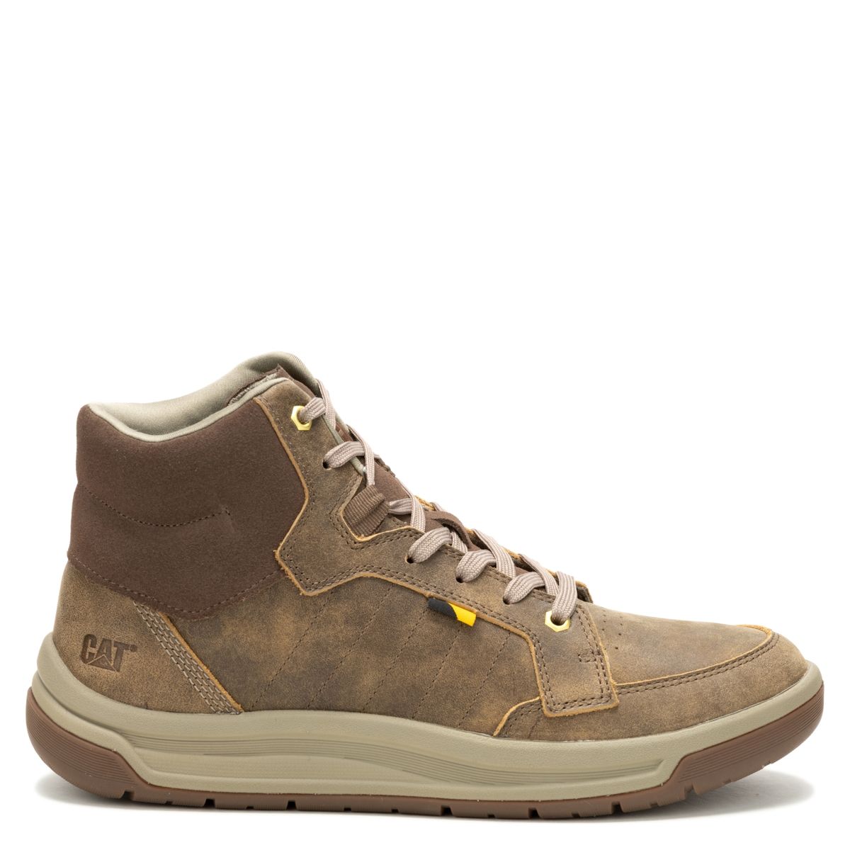 CAT - Apa Cush Mid Zapatilla Urbana Hombre Café Cat
