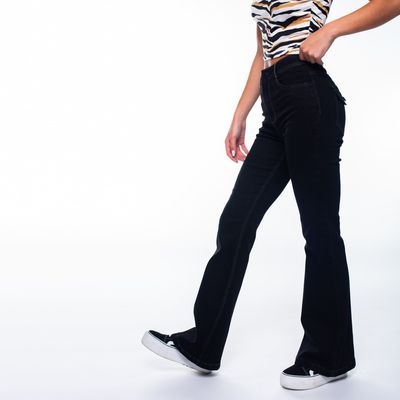 Imagen 2 del producto Jeans Flare Tiro Medio Mujer